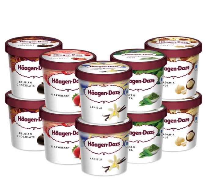 하겐다즈 미니컵 컬렉션 100ml x 10